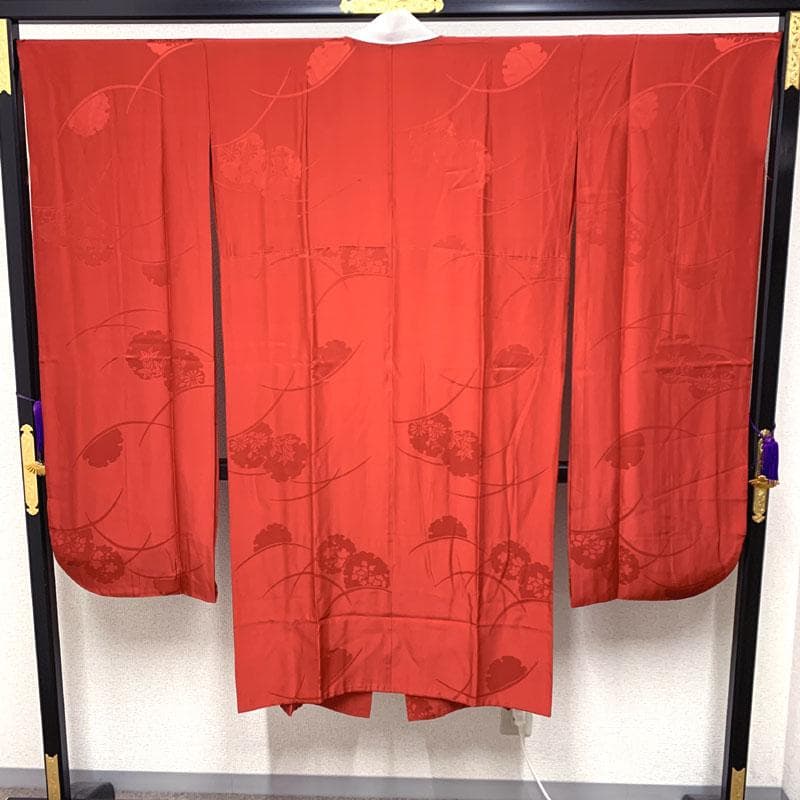 511u1〇振袖用長襦袢 /裄67.8袖丈105/ ややふくよかサイズ〇状態良好