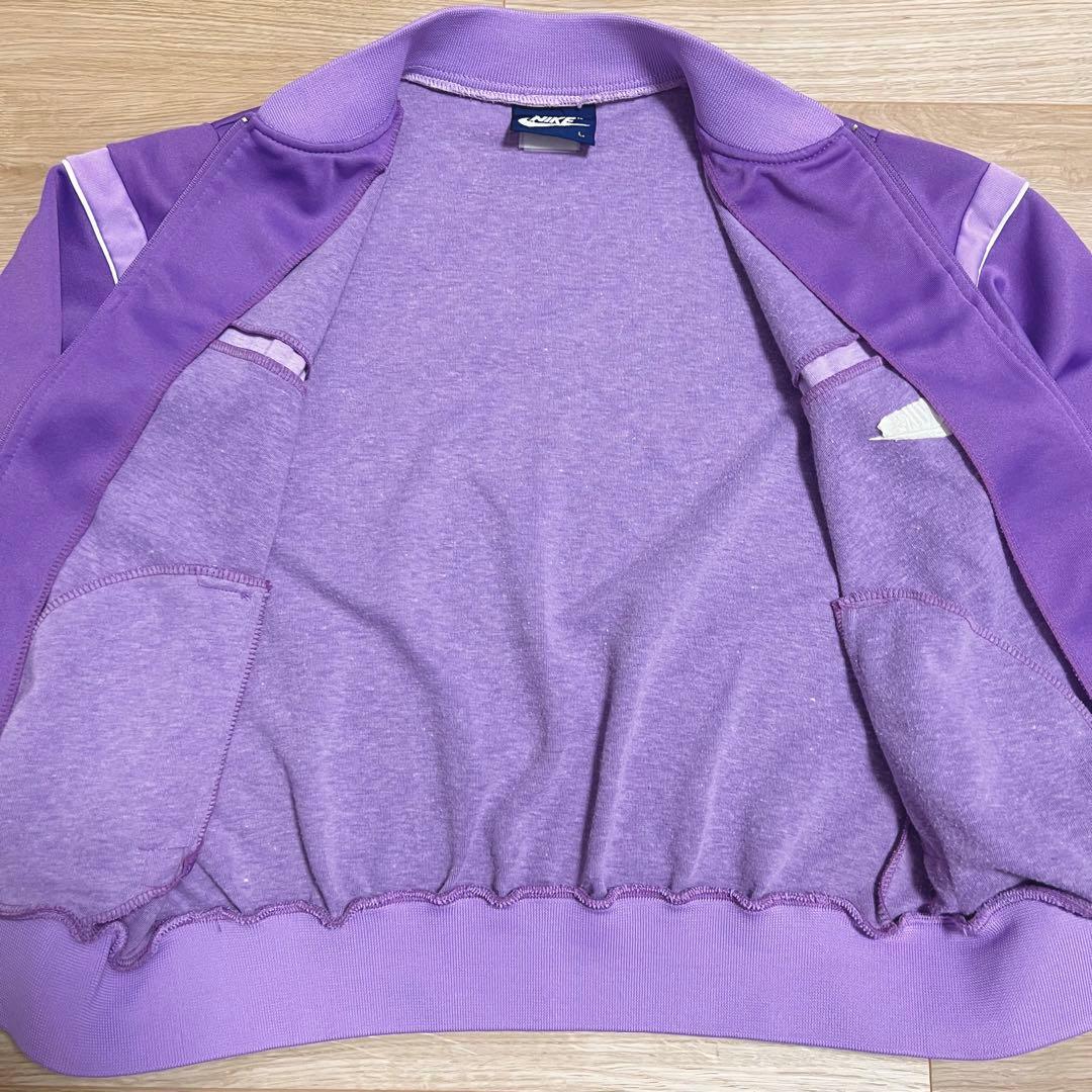 グ*チ様 NIKE トラックジャケットジャージ　丈短　ショート丈　古着　used