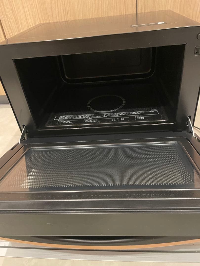 SHARP RE-TD184 ブラック 単機能電子レンジ 18L 2024年袋