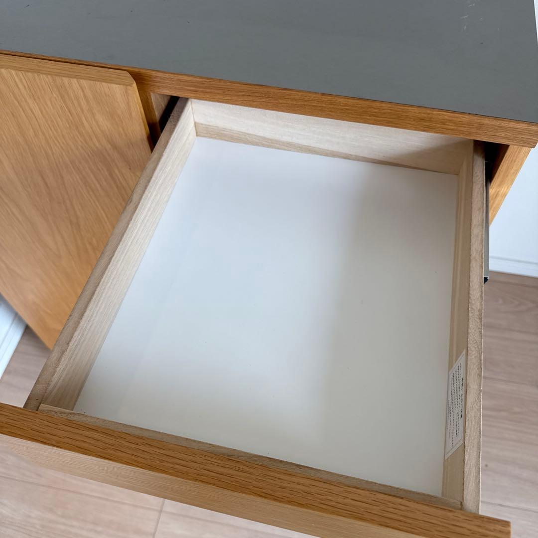 unico SOLK キッチンカウンター 食品棚 キャビネット