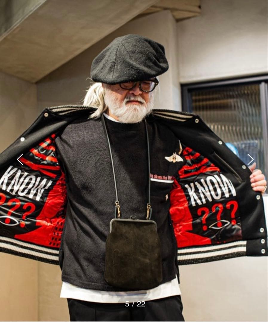 SEVESKIG Beaver Award jacket スタジャン　XL