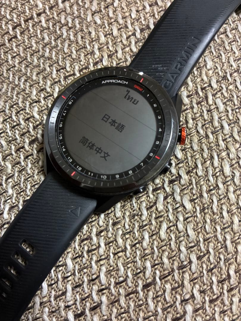 ガーミンS62 アプローチ　garmin ゴルフ