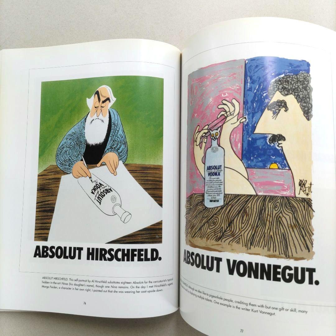 ABSOLUT BOOK. アブソルートウォッカ/ポスター作品集 デザイン