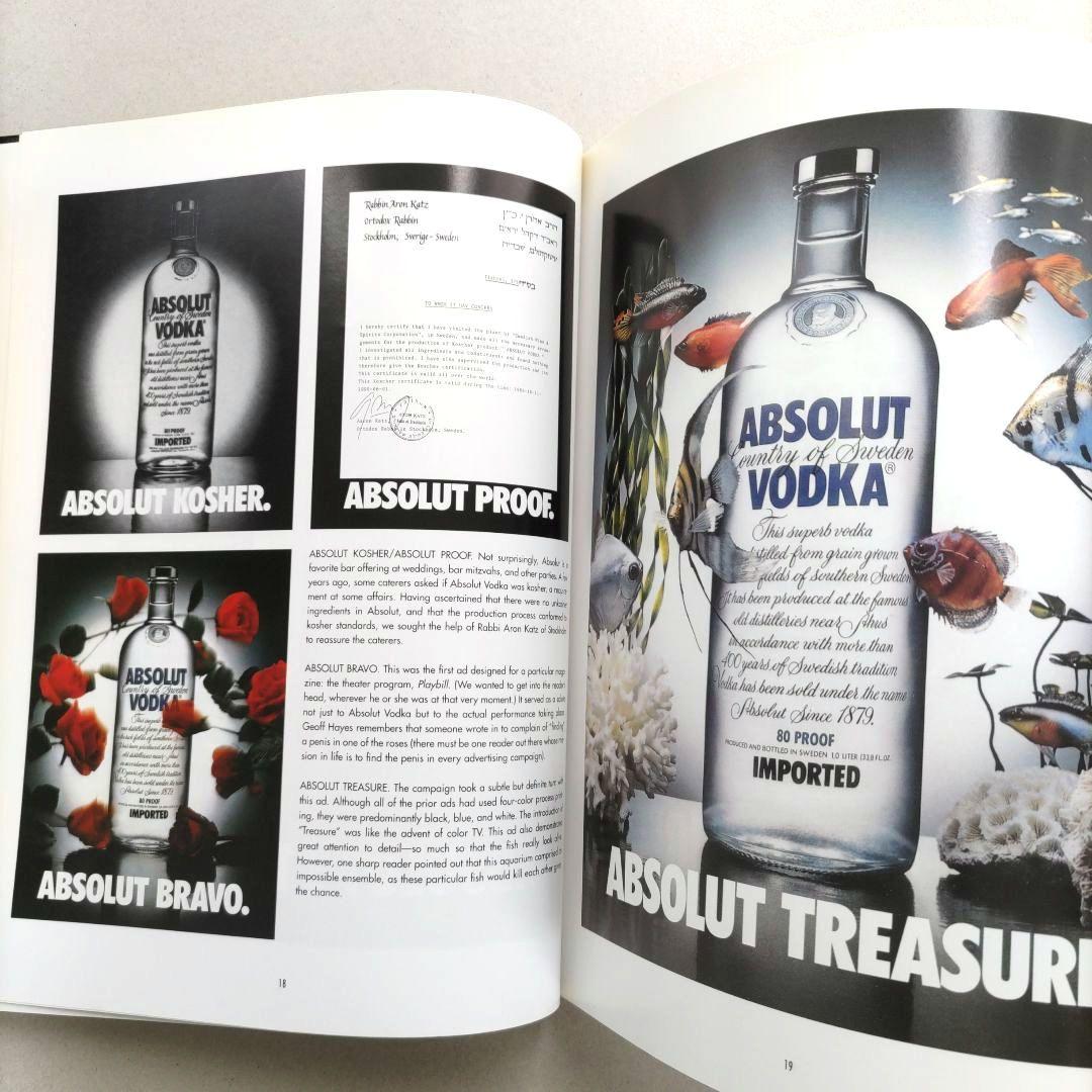 ABSOLUT BOOK. アブソルートウォッカ/ポスター作品集 デザイン