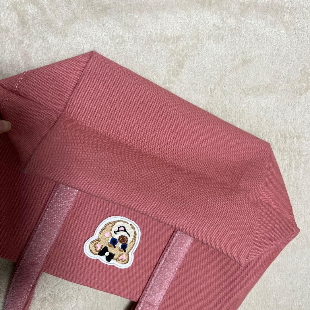 フェイラー オールドテディ ワッペントートバッグ 小 ピンク　ポーチセット