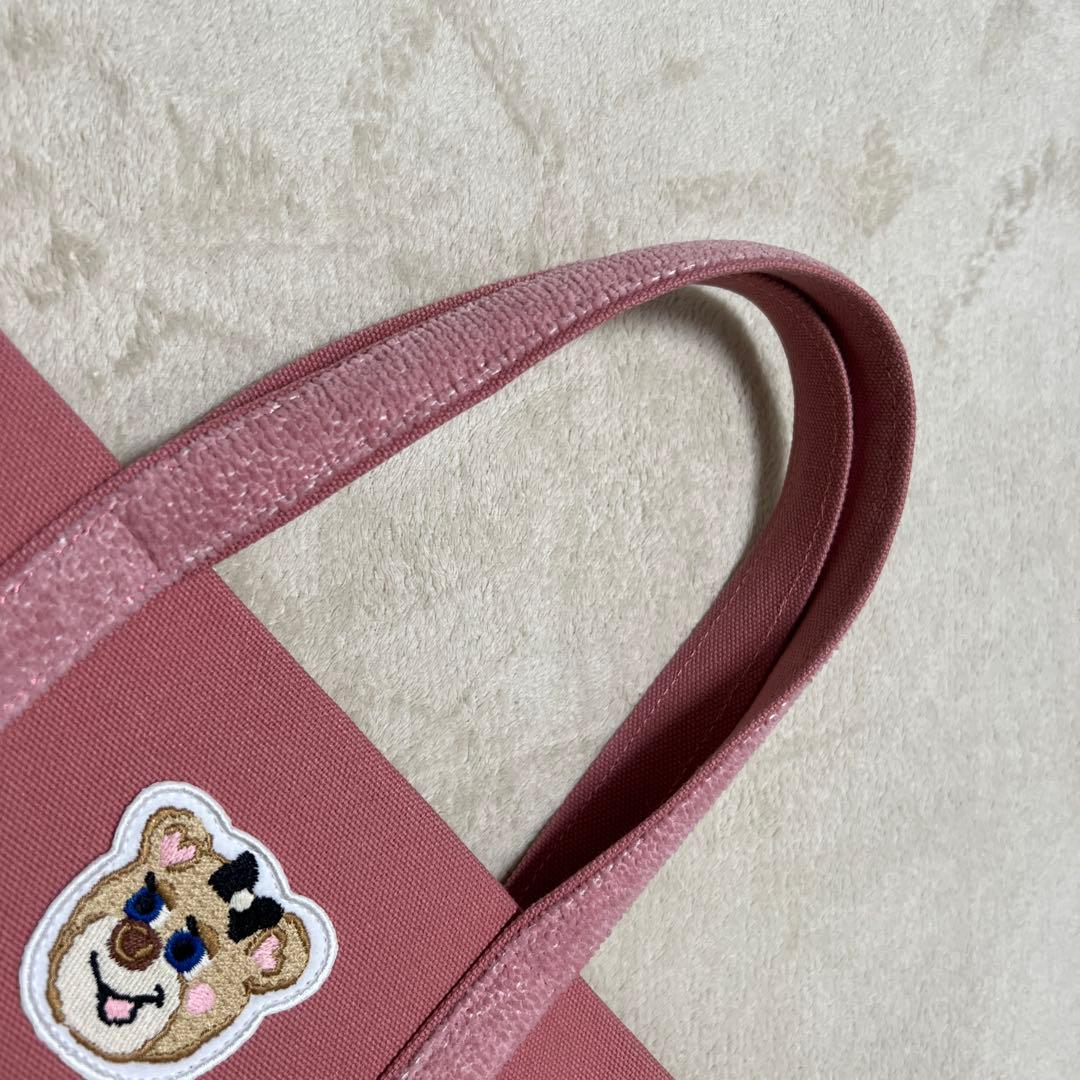 フェイラー オールドテディ ワッペントートバッグ 小 ピンク　ポーチセット