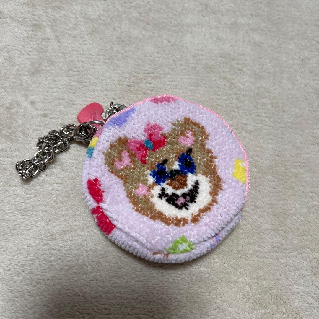 フェイラー オールドテディ ワッペントートバッグ 小 ピンク　ポーチセット