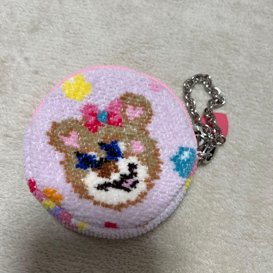 フェイラー オールドテディ ワッペントートバッグ 小 ピンク　ポーチセット