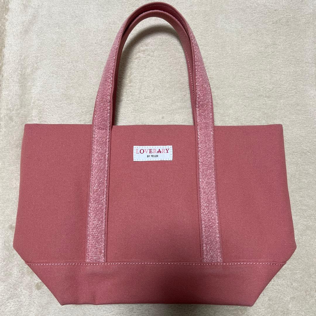 フェイラー オールドテディ ワッペントートバッグ 小 ピンク　ポーチセット