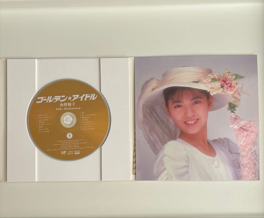 直筆サイン入り　ゴールデン☆アイドル 南野陽子 30th Anniversary