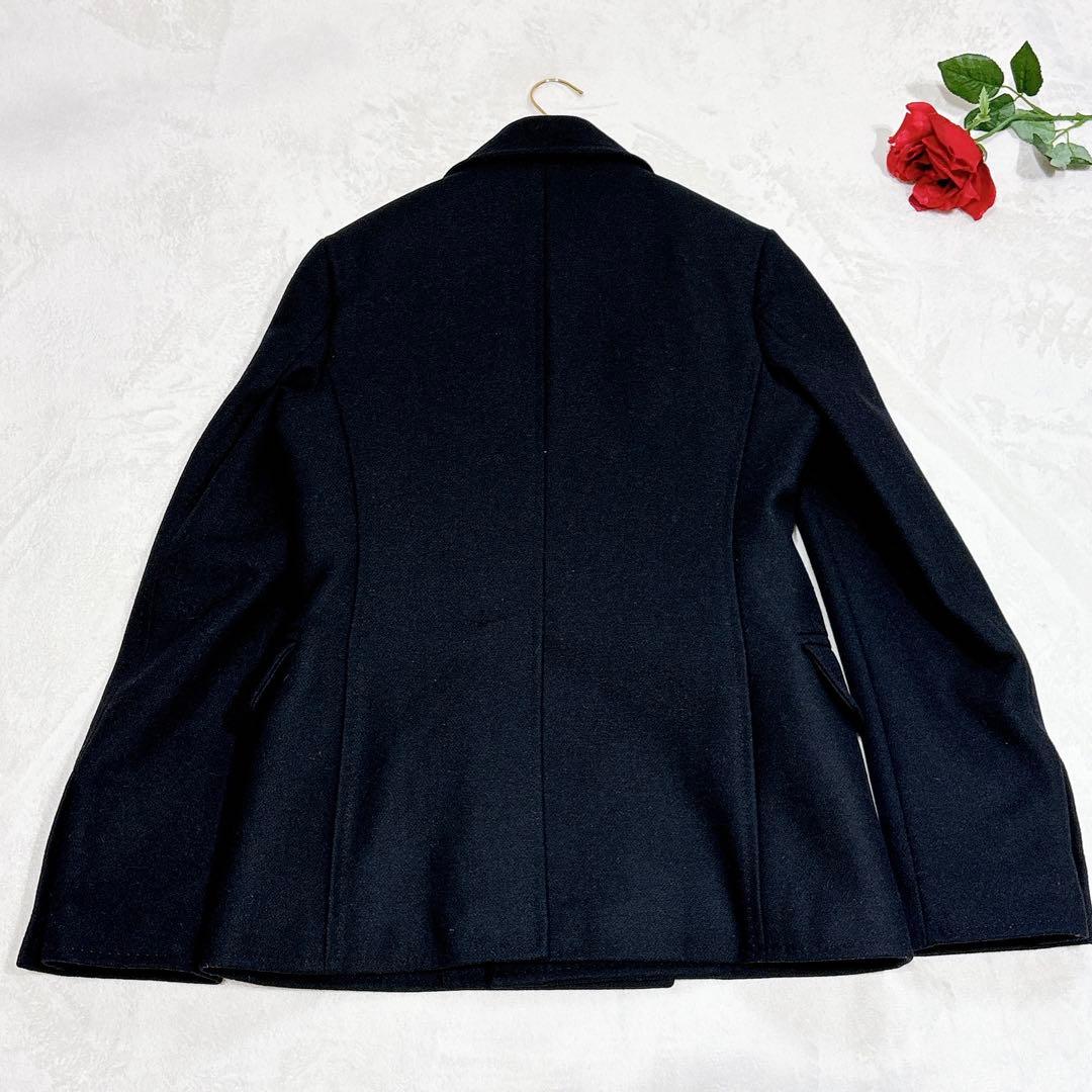 未使用✨　DSQUARED2 ディースクエアード　ピーコート　ブラック　48