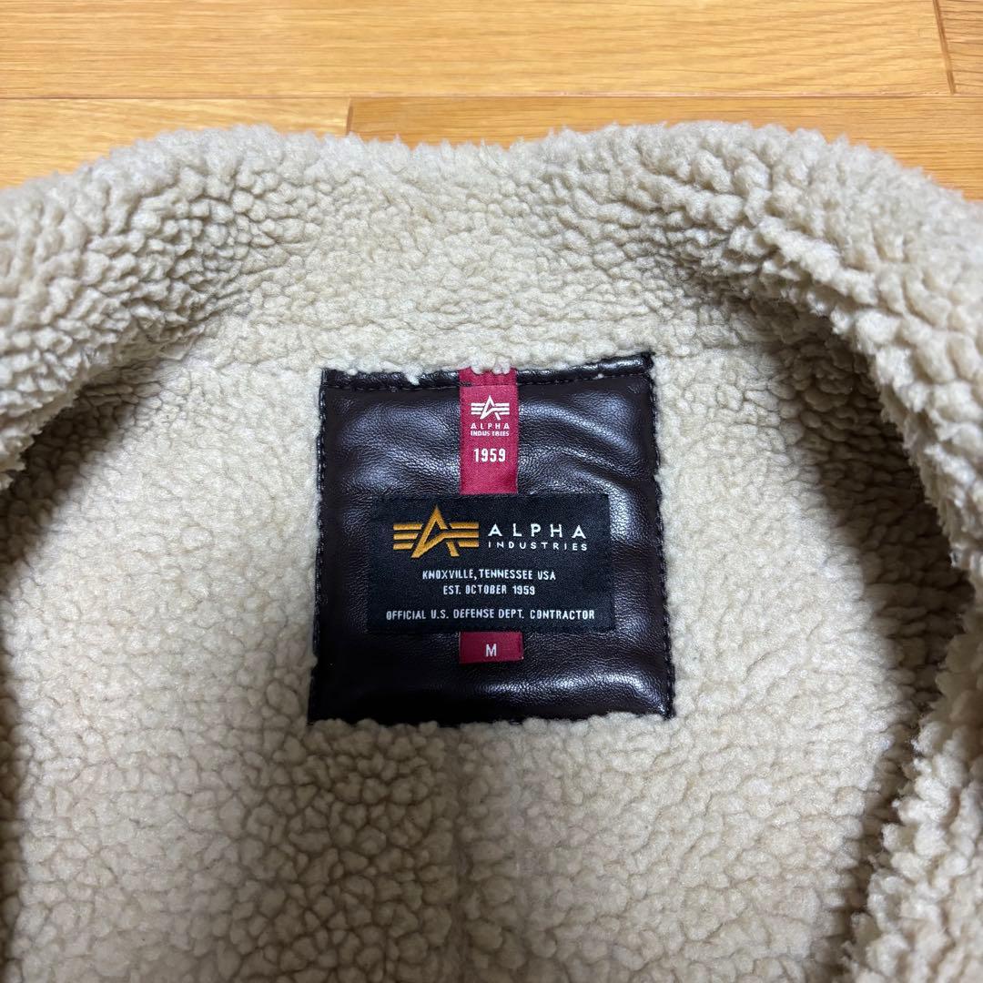 Alpha Industries B-3ムートンジャケット