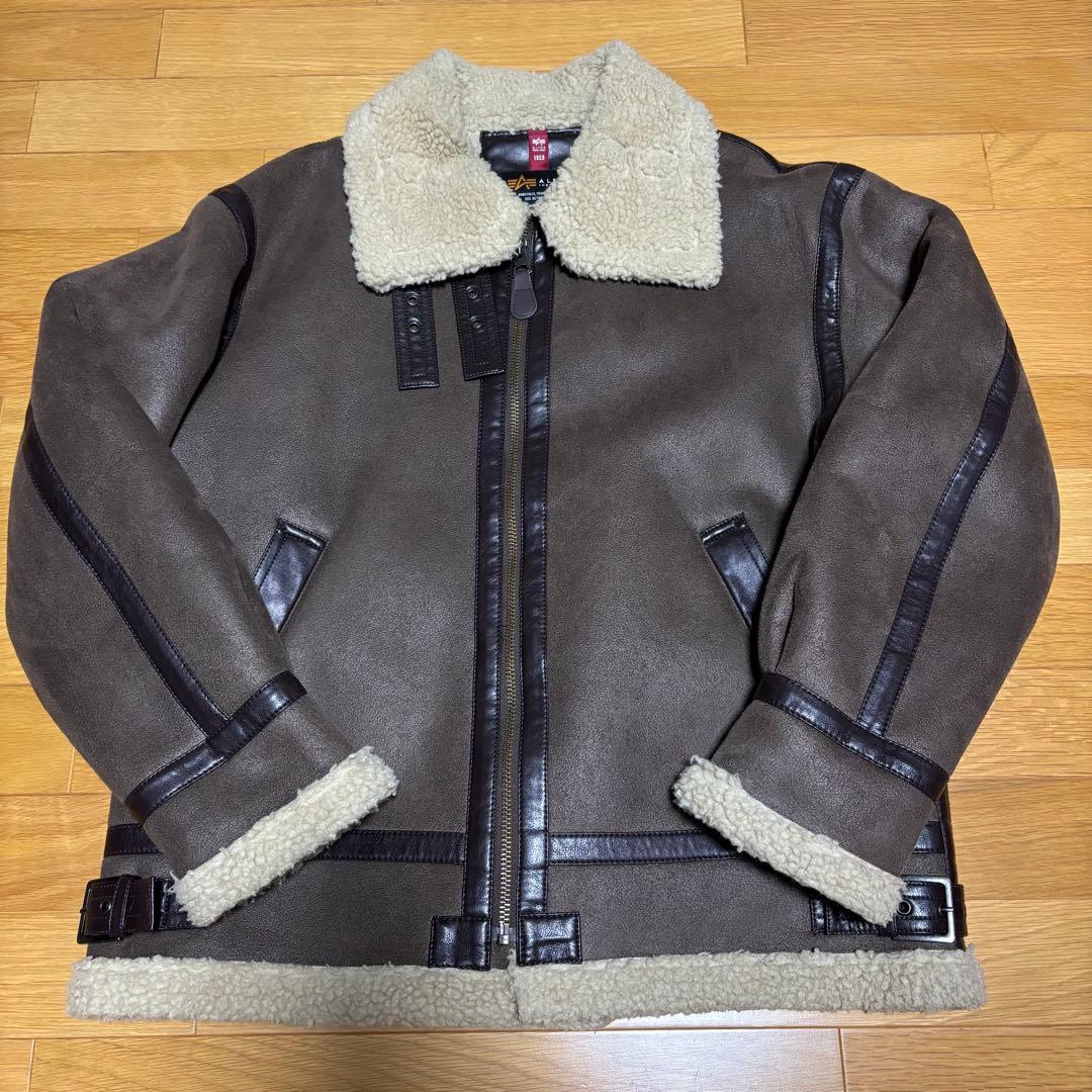 Alpha Industries B-3ムートンジャケット