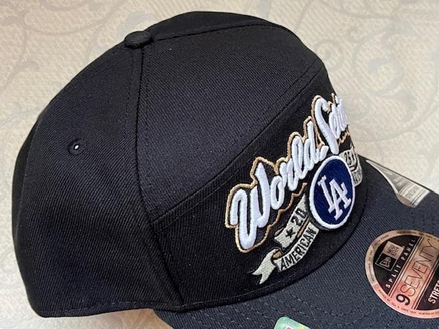 大谷翔平2025NLCS優勝＆MVP受賞＆祝賀会BLACK着用モデルCAP限定品