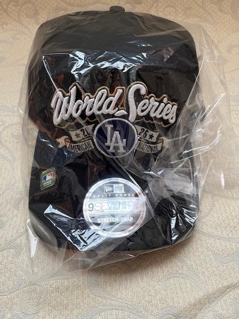 大谷翔平2025NLCS優勝＆MVP受賞＆祝賀会BLACK着用モデルCAP限定品