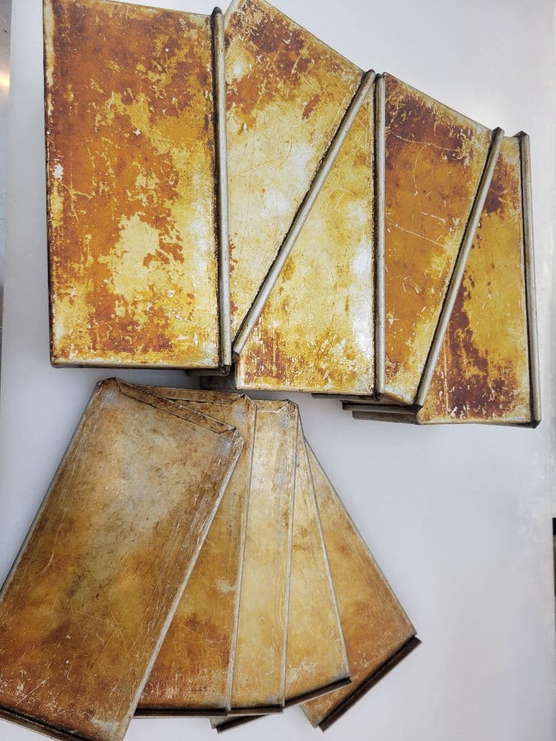 食パン２斤型　蓋付き　１０セット