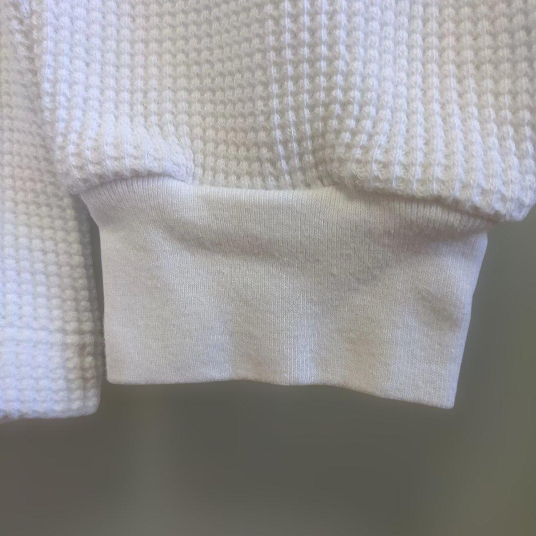 WACKOMARIA サーマルカットソーワッフルニット シャツ