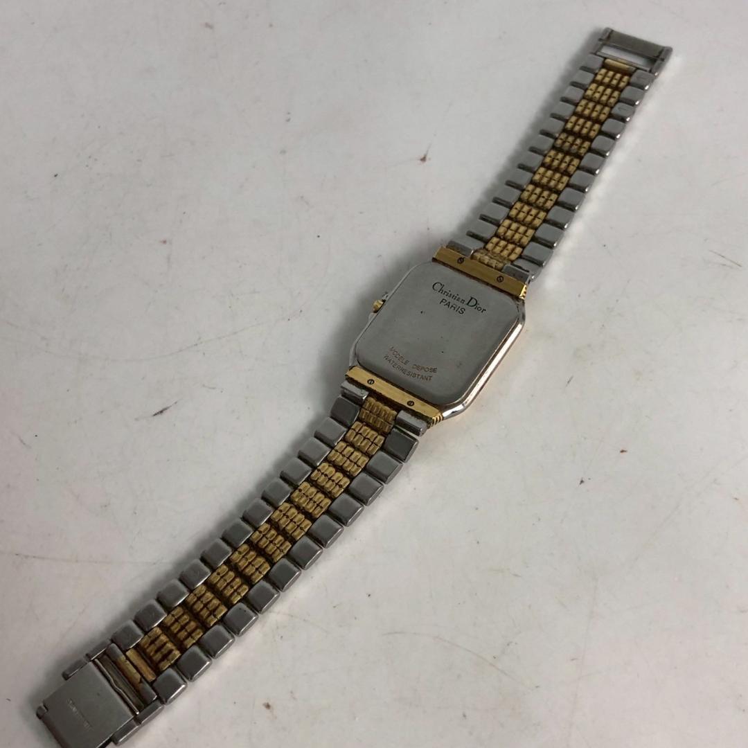 Christian Dior クリスチャンディオール アナログ 腕時計 ゴールド