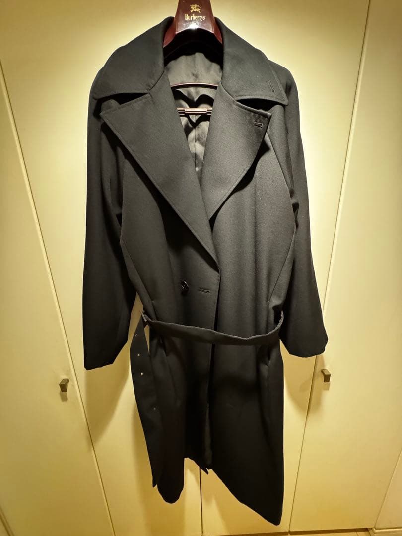 PUBLIC TOKYO含浸ウールギャバオーバータイロッケンコート　サイズ03