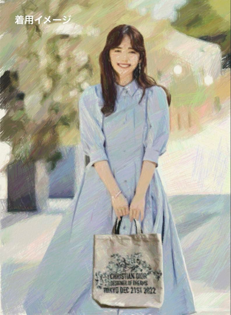 ChristianDior クリスチャンディオール 夢のクチュリエ展　限定トート