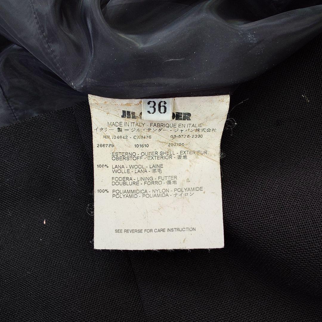 JIL SANDER ジルサンダー シースルー ビンテージ チェスターコート