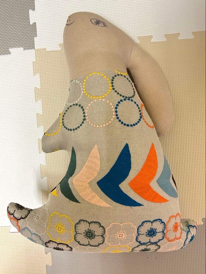 ミナペルホネン うさぎクッション　 bird タンバリン　新品・未使用