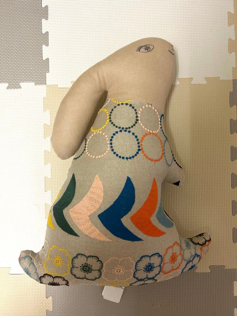 ミナペルホネン うさぎクッション　 bird タンバリン　新品・未使用