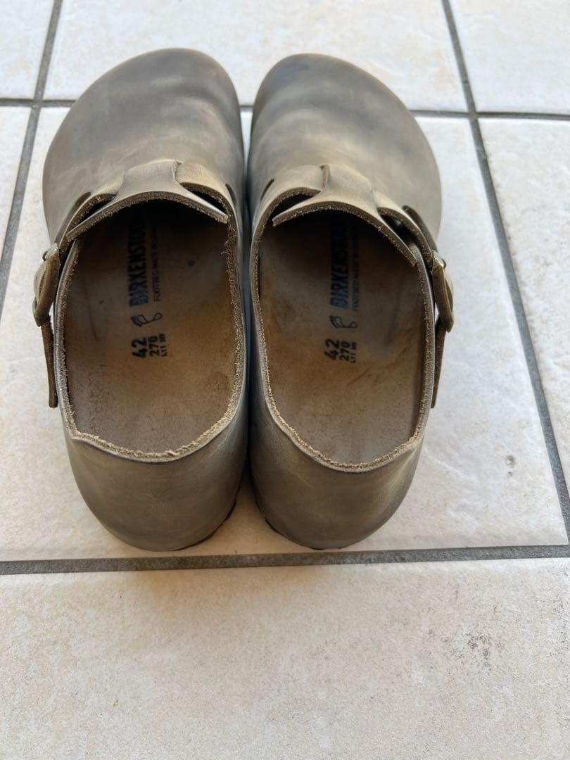 ビルケンシュトック ロンドン サイズ42 27.0 #フェイデットカーキ