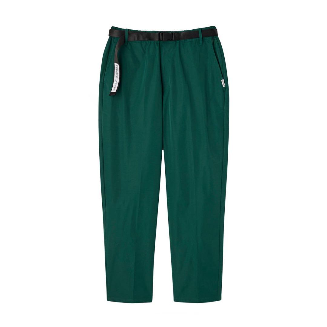 ADJUSTABLE WARM PANTS グリーン　L