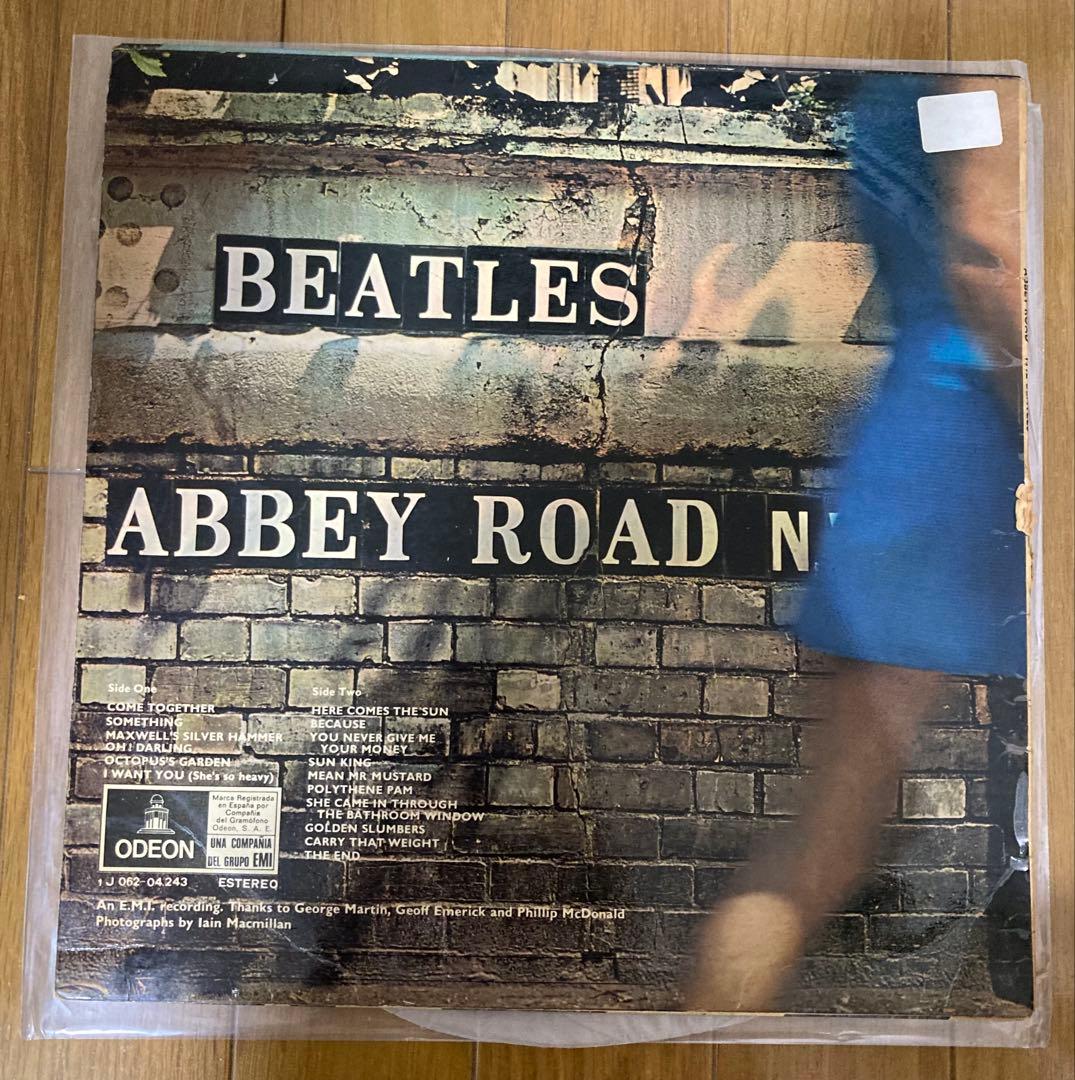 稀少スペイン初回Her無Abbey Road Beatlesビートルズレコード