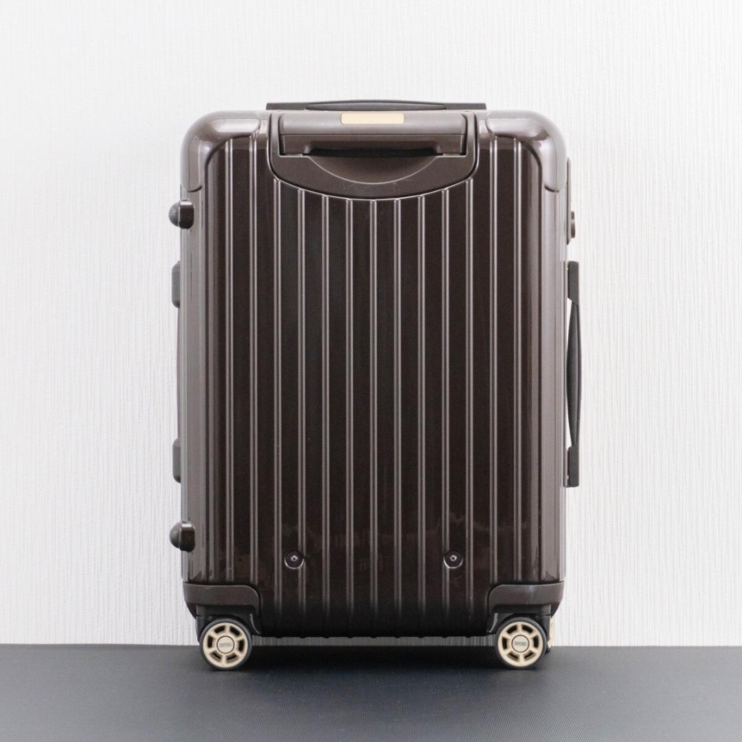 リモワ サルサデラックス 32L 機内持ち込み 4輪 TSAロック キャビン 茶