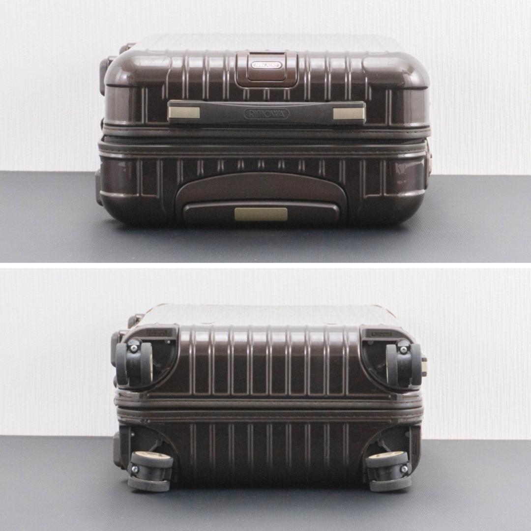 リモワ サルサデラックス 32L 機内持ち込み 4輪 TSAロック キャビン 茶