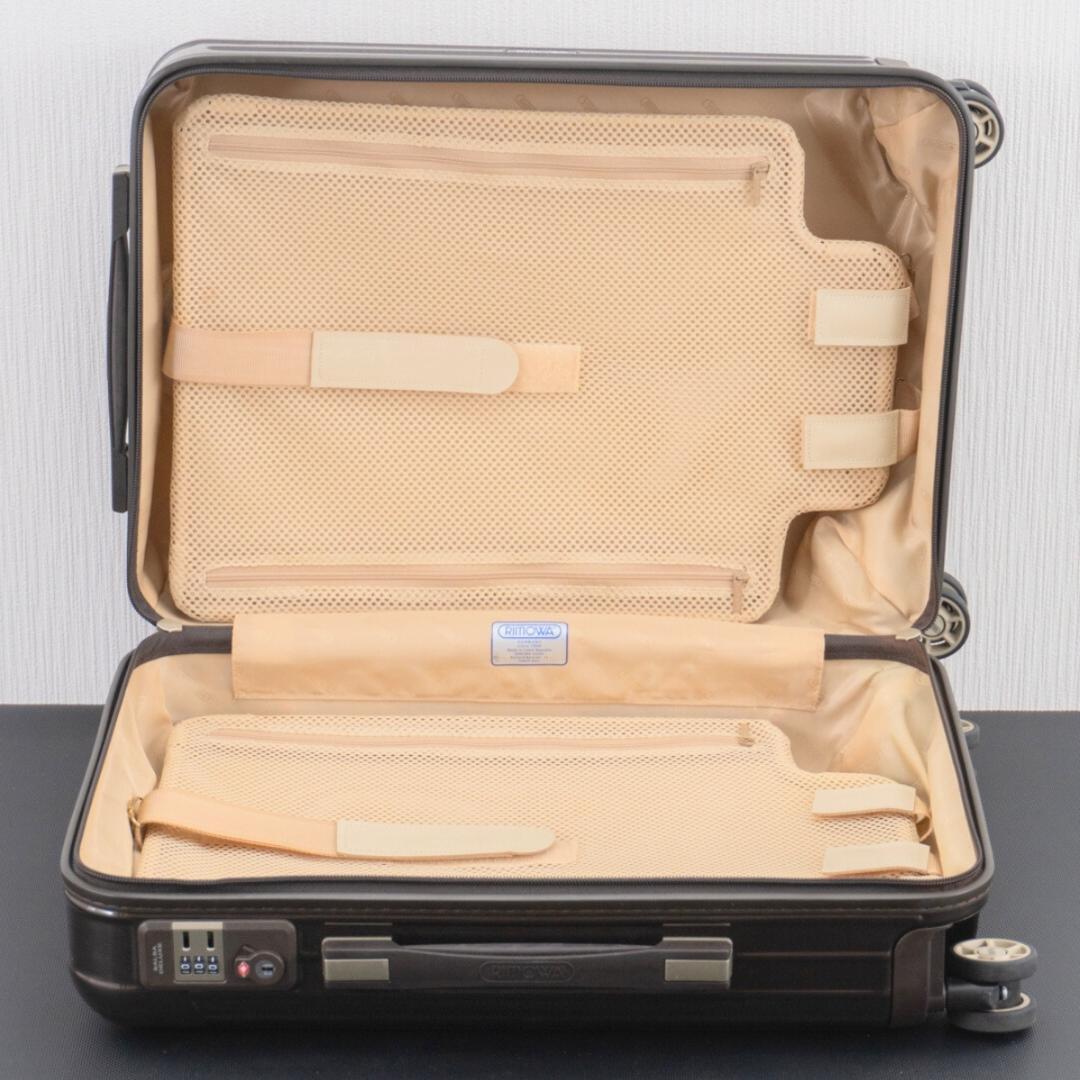 リモワ サルサデラックス 32L 機内持ち込み 4輪 TSAロック キャビン 茶