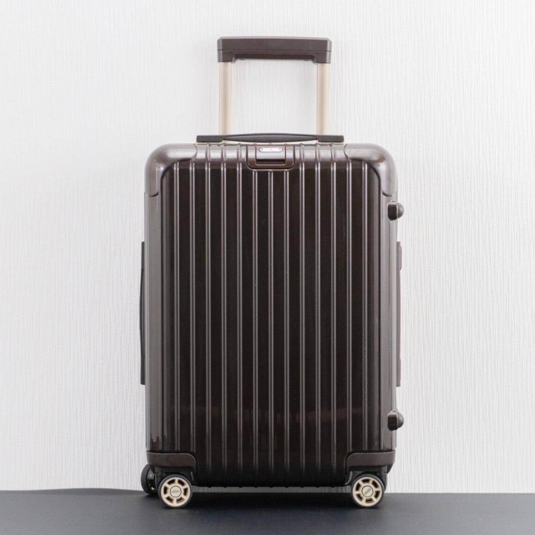 リモワ サルサデラックス 32L 機内持ち込み 4輪 TSAロック キャビン 茶