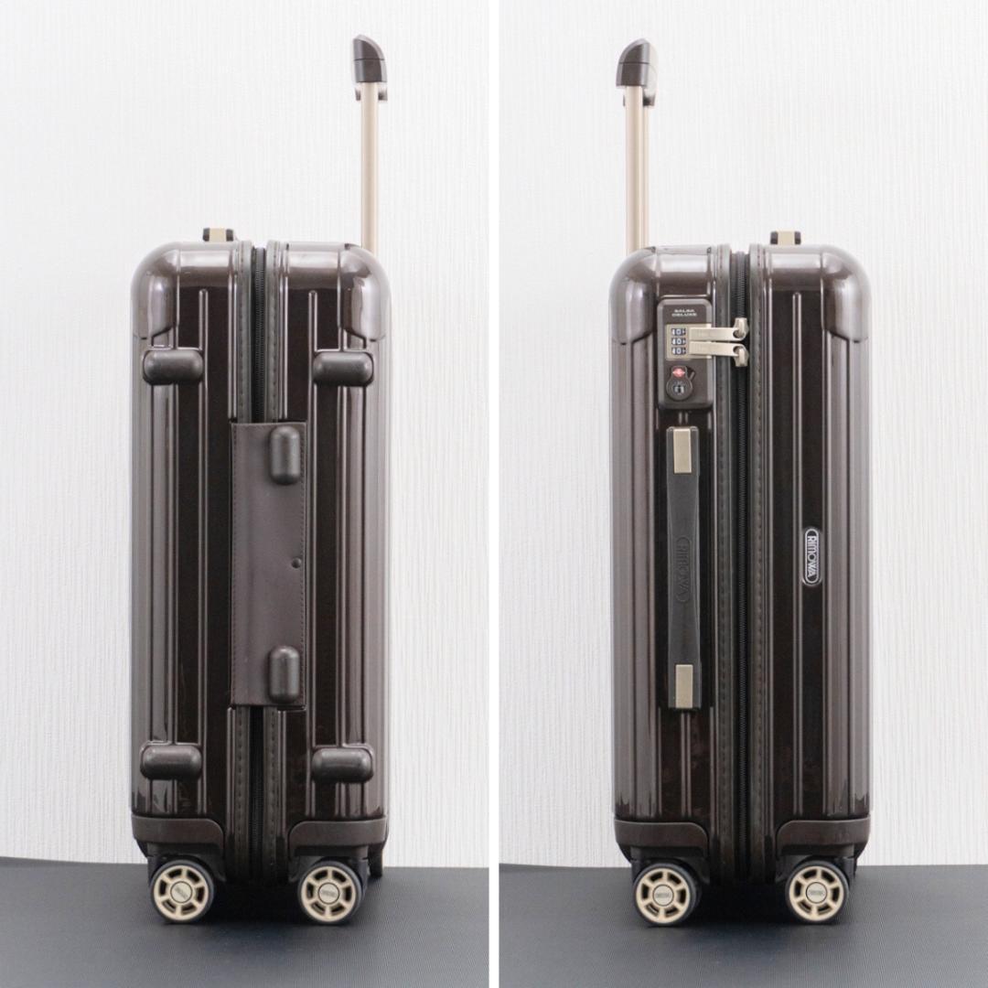 リモワ サルサデラックス 32L 機内持ち込み 4輪 TSAロック キャビン 茶