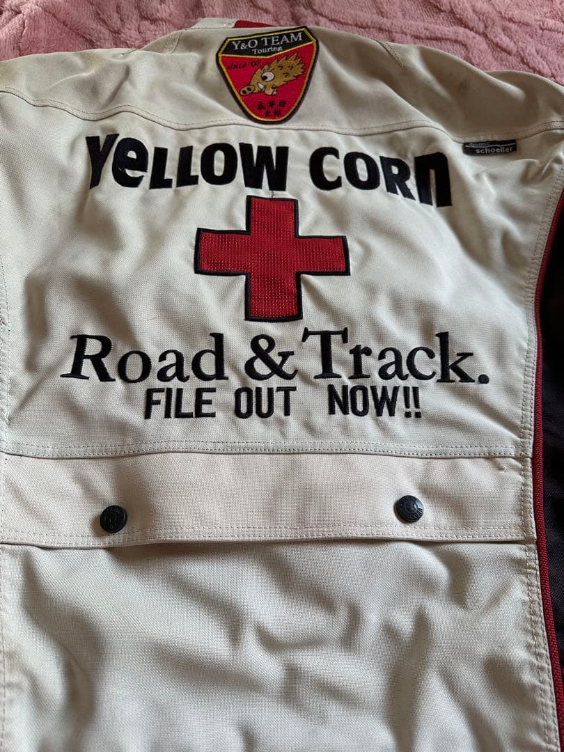 YELLOW CORN バイカー ジャケット　美品