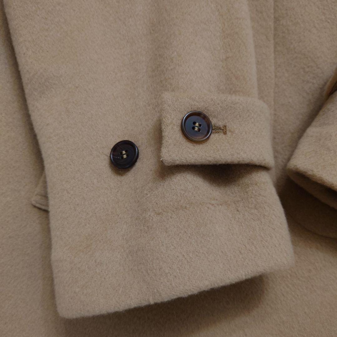 SOEJUソージュ ジーロンラムステンカラーコートキャメルM