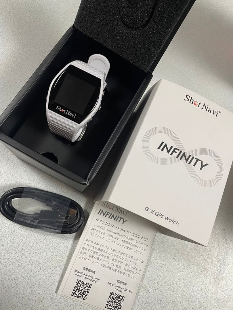 ShotNavi INFINITY ゴルフ GPS ウォッチ