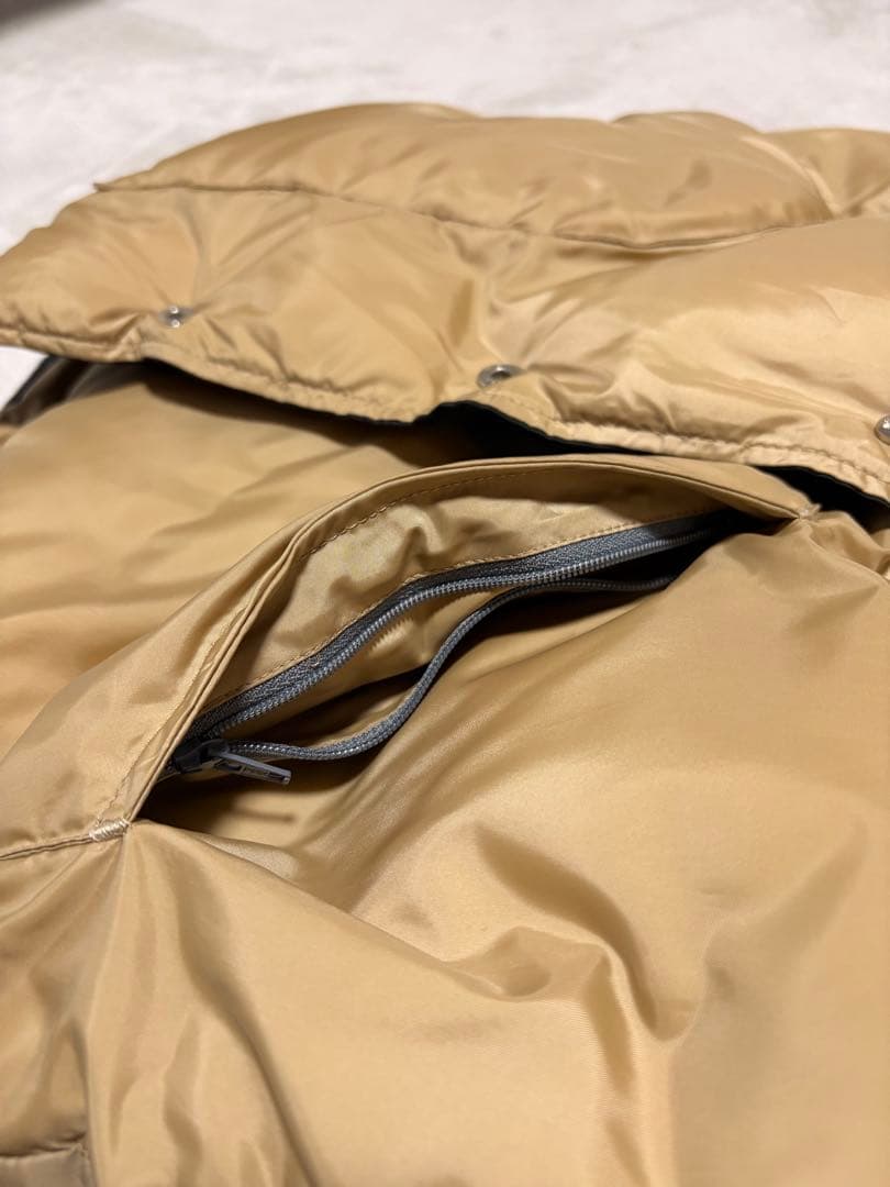 シェラデザイン ビームスプラス コラボ ダウンベスト リバーシブル S 美品