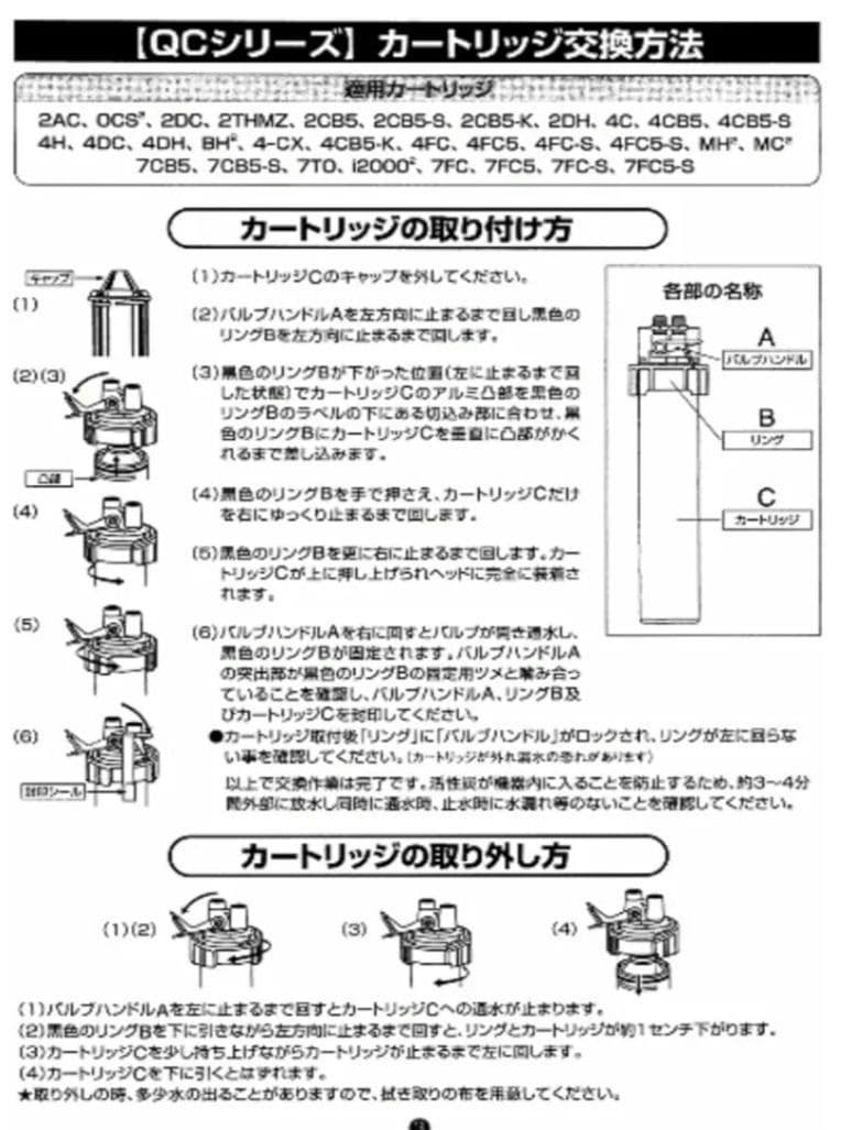 ✡️エバーピュアEVERPURE 2DH 浄水器カートリッジ 6本まとめ 新品