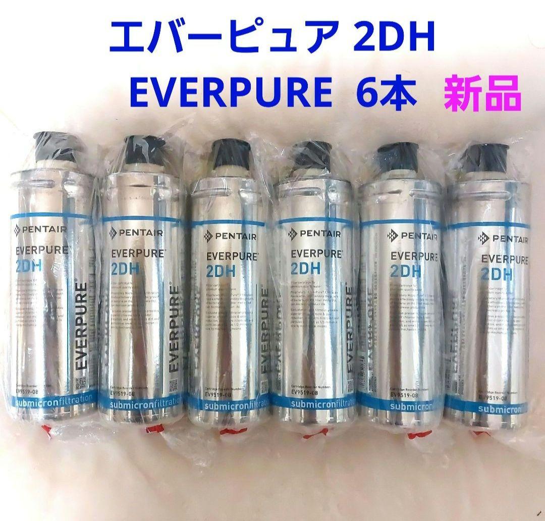 ✡️エバーピュアEVERPURE 2DH 浄水器カートリッジ 6本まとめ 新品