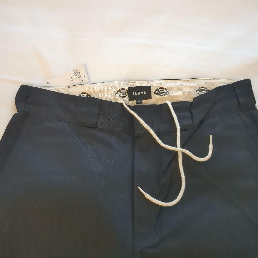 BEAMS別注　Dickies ワイドチノパンツ XL ブラック　新品未使用品