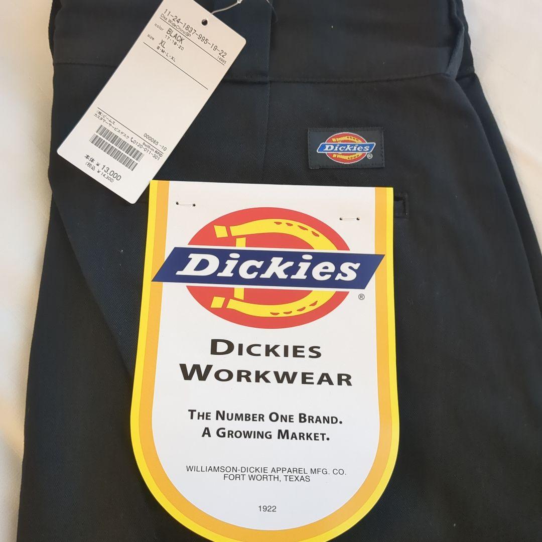 BEAMS別注　Dickies ワイドチノパンツ XL ブラック　新品未使用品