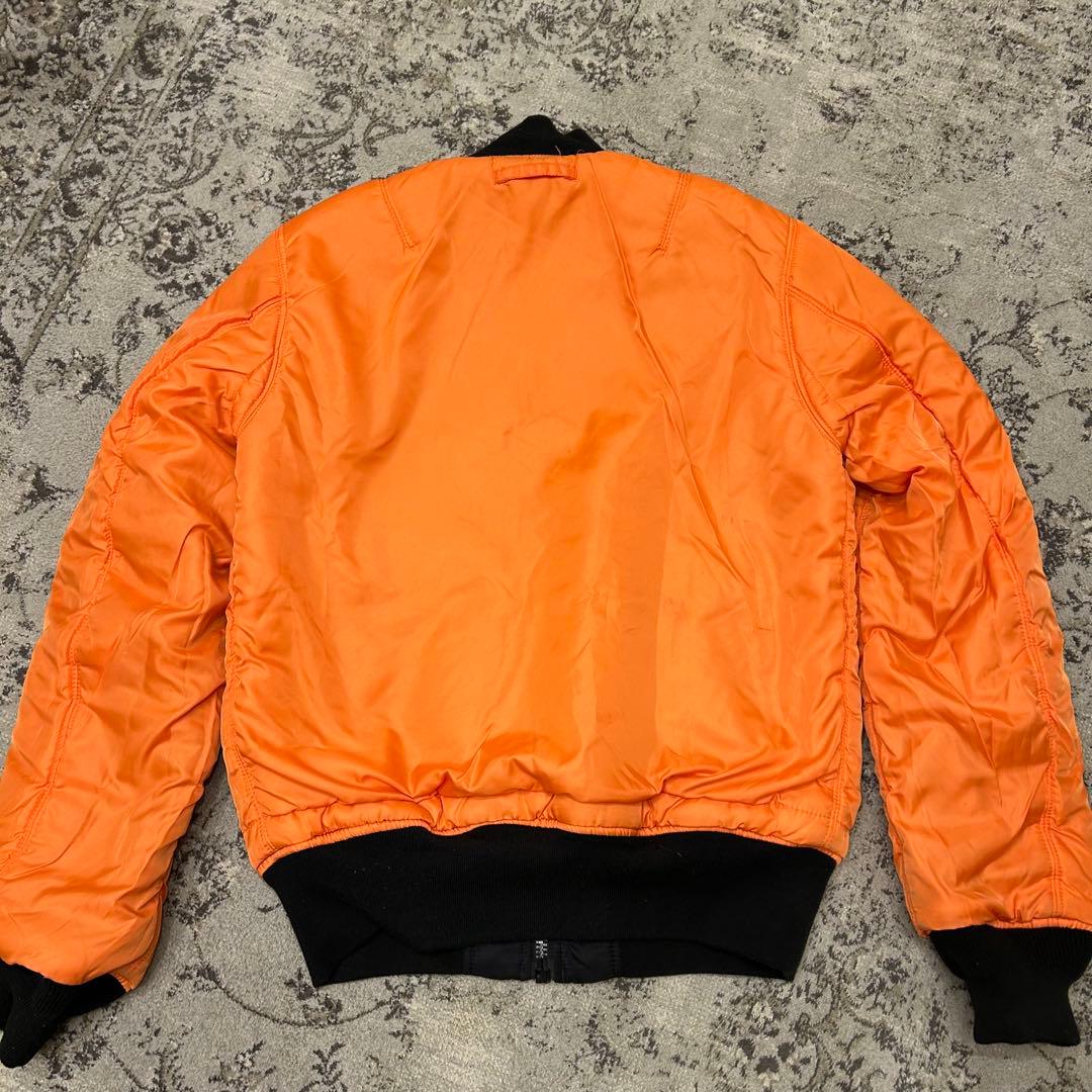 ALPHA IMDUSTRIES MA-1 アルファ　フライトジャケット L 黒