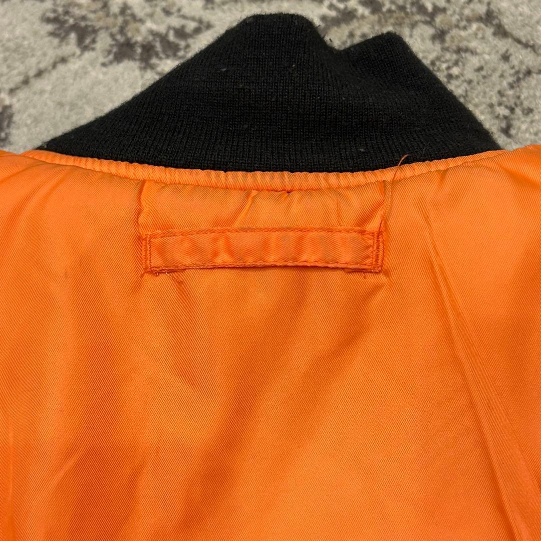 ALPHA IMDUSTRIES MA-1 アルファ　フライトジャケット L 黒