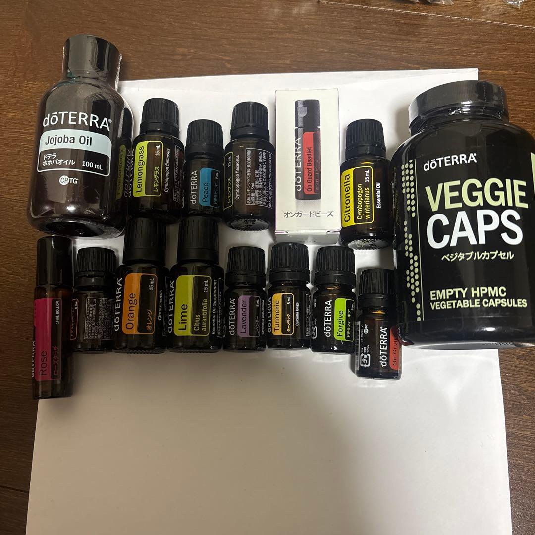 doTERRA オイル、ディフューザー、本、ミネラル他 まとめ売り