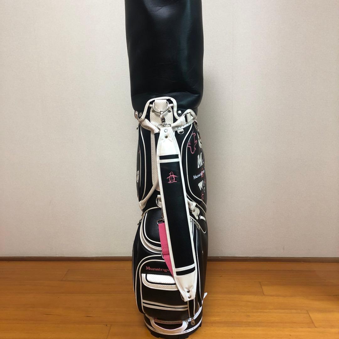 Munsingwear マンシングウェア キャディバッグ レディース フード付き