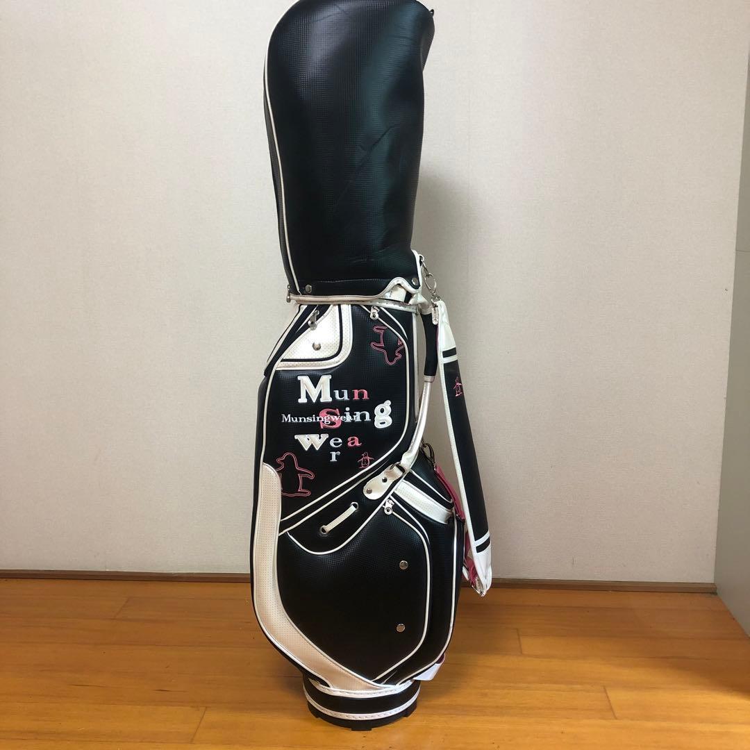 Munsingwear マンシングウェア キャディバッグ レディース フード付き