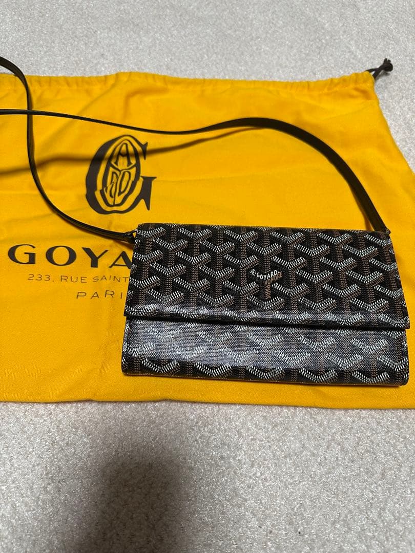 南　ゴヤール　GOYARD ショルダーウォレット　財布