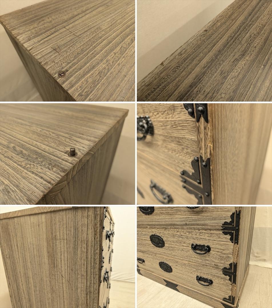 焼桐　整理箪笥　着物箪笥　和箪笥　タンス　たんす　チェスト　引き出し　気密　蟻組